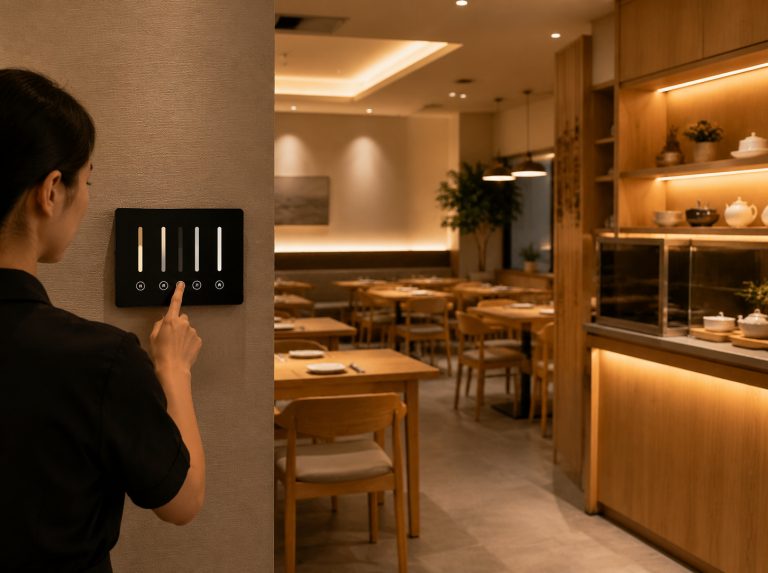 荔湾区餐饮智能调光控制方案